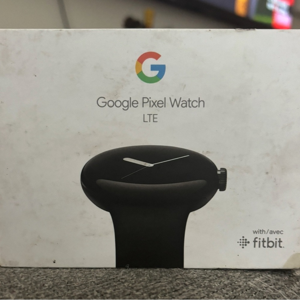 Google Pixel Watch LTE - Charcoal Black